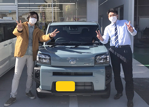 丁寧に対応や説明をしてくれて納得して購入できました。ありがとうございます。これからもよろしくお願いします!