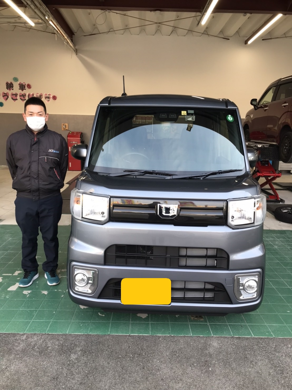 納車まで、スムーズに対応してもらえてよかったです。これからもよろしくお願いします。