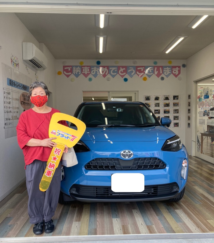 “いろいろ質問に親切に対応してくださり、 又代車のいい物を長いあいだかしていただきありがとうございます。”